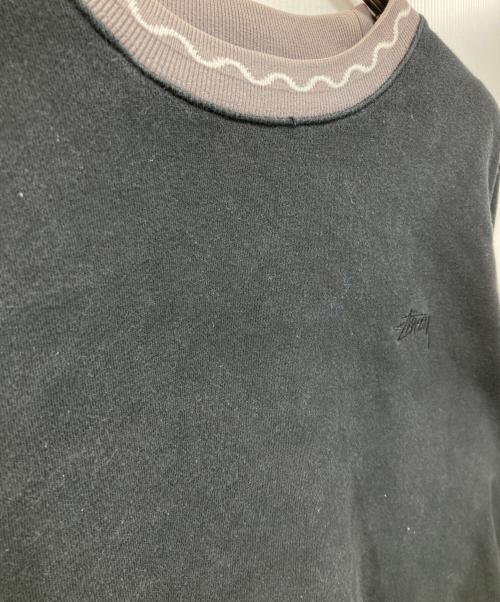 stussy（ステューシー）stussy (ステューシー) ロングスリーブカットソー ブラック サイズ:Mの古着・服飾アイテム