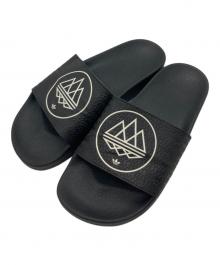 adidas（アディダス）の古着「ADILETTE SPZL CBLACK/CWHITE/CBLACK/サンダル」｜ブラック