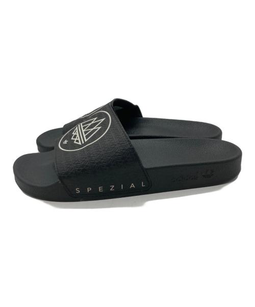 adidas（アディダス）adidas (アディダス) ADILETTE SPZL CBLACK/CWHITE/CBLACK/サンダル ブラック サイズ:25.5の古着・服飾アイテム