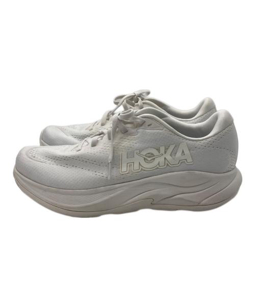 HOKA（ホカ）HOKA (ホカ) ローカットスニーカー/ RINCON 4 ホワイト サイズ:27の古着・服飾アイテム