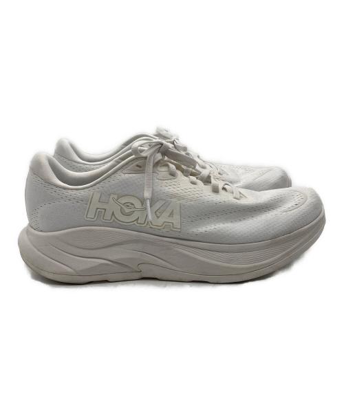 HOKA（ホカ）HOKA (ホカ) ローカットスニーカー/ RINCON 4 ホワイト サイズ:27の古着・服飾アイテム