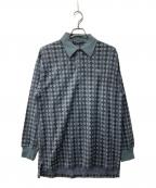 Burberry'sバーバリーズ）の古着「90s-00s/長袖ポロシャツ」｜ネイビー