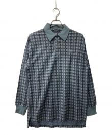Burberry's（バーバリーズ）の古着「90s-00s/長袖ポロシャツ」｜ネイビー