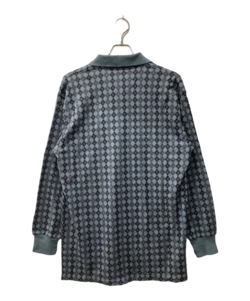 Burberry's（バーバリーズ）Burberry's (バーバリーズ) 90s-00s/長袖ポロシャツ ネイビー サイズ:Mの古着・服飾アイテム