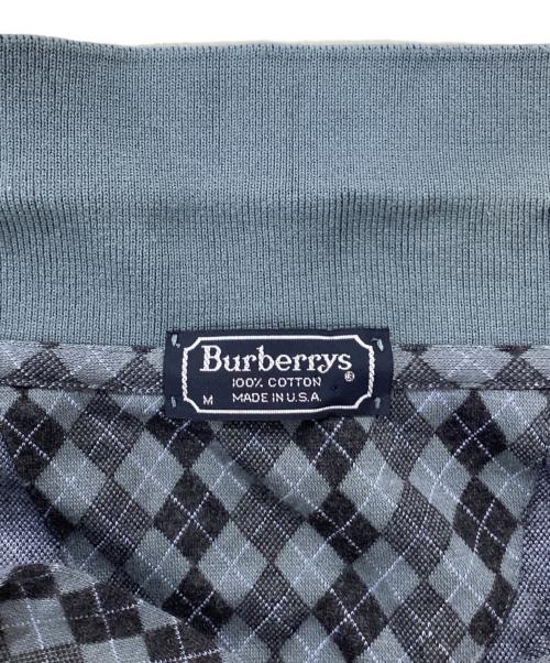 Burberry's（バーバリーズ）Burberry's (バーバリーズ) 90s-00s/長袖ポロシャツ ネイビー サイズ:Mの古着・服飾アイテム