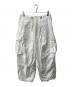 Needles（ニードルズ）の古着「カーゴパンツ/H.D. Pant BDU」｜ホワイト