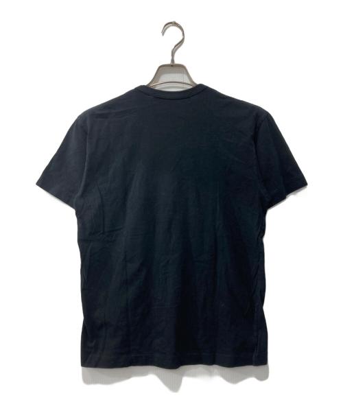 PLAY COMME des GARCONS（プレイコムデギャルソン）PLAY COMME des GARCONS (プレイコムデギャルソン) ワンポイントロゴtシャツ ブラック サイズ:Ｌの古着・服飾アイテム