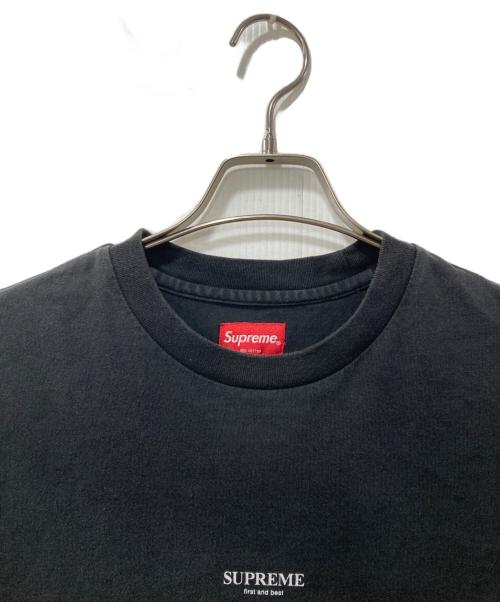 SUPREME（シュプリーム）SUPREME (シュプリーム) ロゴtシャツ ブラック サイズ:Mの古着・服飾アイテム