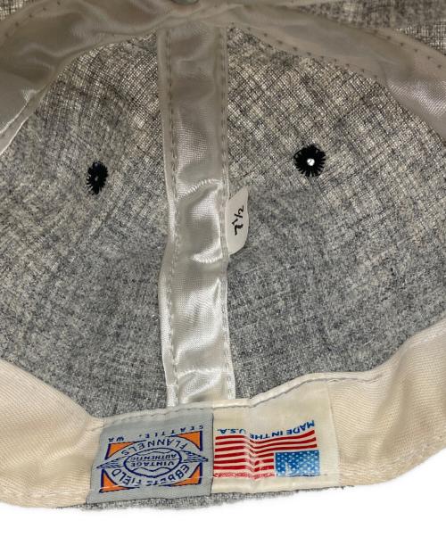EBBETS FIELD FLANNELS（エベッツフィールドフランネルズ）EBBETS FIELD FLANNELS (エベッツフィールドフランネルズ) キャップ/USA製/ グレーの古着・服飾アイテム