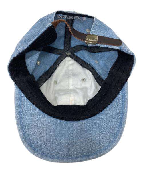 SUPREME（シュプリーム）SUPREME (シュプリーム) Washed Chambray S Logo 6-Panel/デニムキャップ インディゴの古着・服飾アイテム