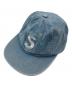 SUPREME（シュプリーム）の古着「Washed Chambray S Logo 6-Panel/デニムキャップ」｜インディゴ
