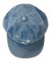 中古・古着 SUPREME (シュプリーム) Washed Chambray S Logo 6-Panel/デニムキャップ インディゴ：10000円