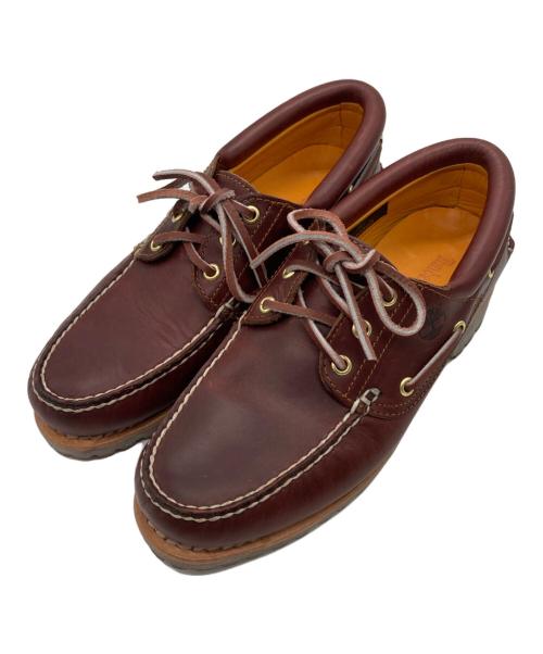 Timberland（ティンバーランド）Timberland (ティンバーランド) モカシンシューズ/3EYE CLASSIC LUG ワインレッド サイズ:25の古着・服飾アイテム