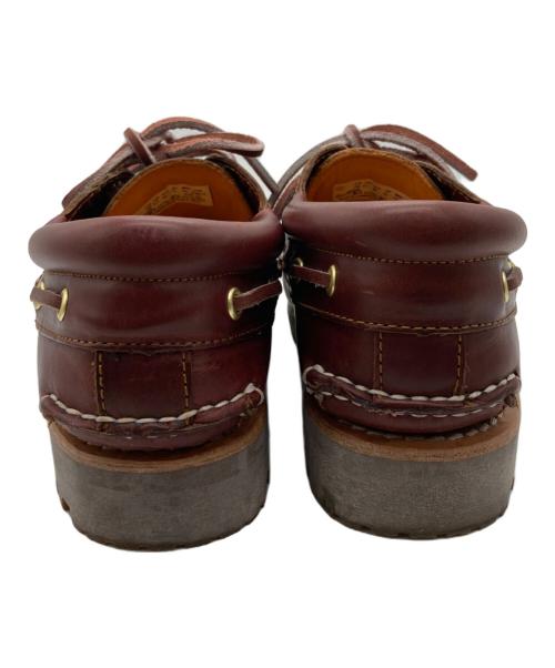 Timberland（ティンバーランド）Timberland (ティンバーランド) モカシンシューズ/3EYE CLASSIC LUG ワインレッド サイズ:25の古着・服飾アイテム