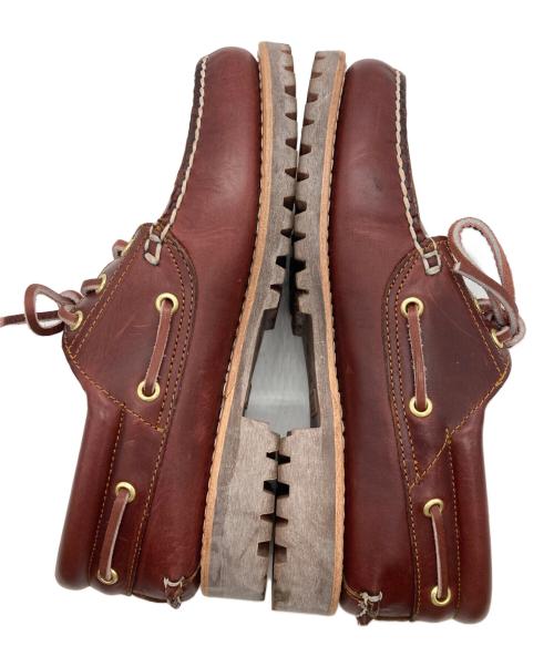 Timberland（ティンバーランド）Timberland (ティンバーランド) モカシンシューズ/3EYE CLASSIC LUG ワインレッド サイズ:25の古着・服飾アイテム