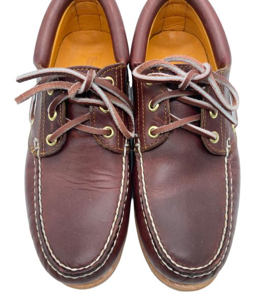 Timberland（ティンバーランド）Timberland (ティンバーランド) モカシンシューズ/3EYE CLASSIC LUG ワインレッド サイズ:25の古着・服飾アイテム