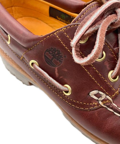 Timberland（ティンバーランド）Timberland (ティンバーランド) モカシンシューズ/3EYE CLASSIC LUG ワインレッド サイズ:25の古着・服飾アイテム