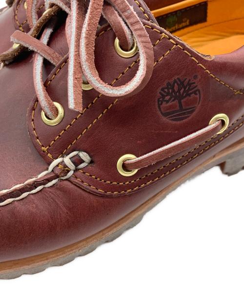 Timberland（ティンバーランド）Timberland (ティンバーランド) モカシンシューズ/3EYE CLASSIC LUG ワインレッド サイズ:25の古着・服飾アイテム