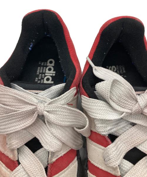 adidas（アディダス）adidas (アディダス) ローカットスニーカー レッド サイズ:26.5の古着・服飾アイテム