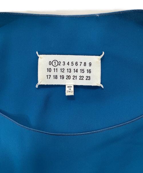 Maison Martin Margiela（メゾンマルタンマルジェラ）Maison Martin Margiela (メゾンマルタンマルジェラ) 半袖ワンピース ブルー サイズ:36の古着・服飾アイテム