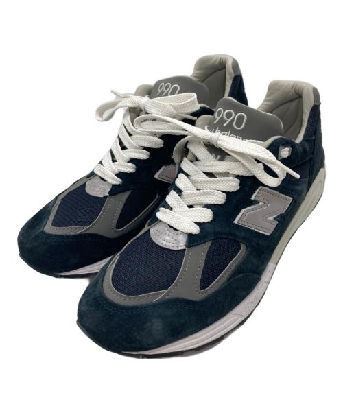 NEW BALANCE（ニューバランス）NEW BALANCE (ニューバランス) スニーカー ネイビー サイズ:27.5の古着・服飾アイテム