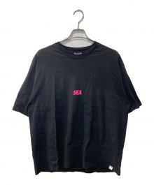 BEDWIN &THE HEARTBREAKERS×WIND AND SEA（ベドウィンアンドザ ハートブレイカーズ×ウィンダンシー）の古着「Tシャツ」｜ブラック