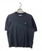 Calvin Kleinカルバンクライン）の古着「アーカイブロゴ リラックスクルーネックTシャツ」｜ブラック