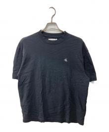 Calvin Klein（カルバンクライン）の古着「アーカイブロゴ リラックスクルーネックTシャツ」｜ブラック
