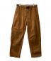 HUMAN MADE（ヒューマンメイド）の古着「Easy Belted pants /イージーベルテッドパンツ」｜ブラウン
