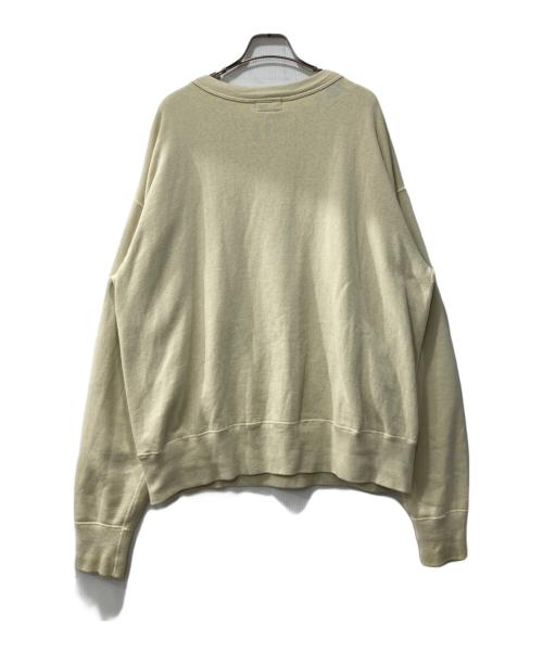 HUMAN MADE（ヒューマンメイド）HUMAN MADE (ヒューマンメイド) TSURIAMI SWEATSHIRT（かもクルーネックスウェット） ベージュ サイズ:Lの古着・服飾アイテム