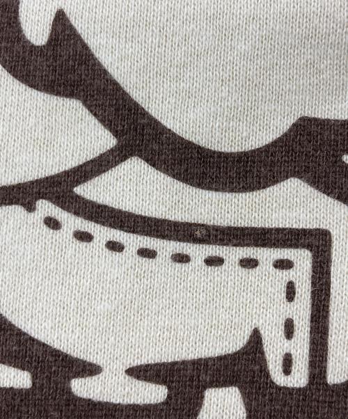HUMAN MADE（ヒューマンメイド）HUMAN MADE (ヒューマンメイド) TSURIAMI SWEATSHIRT（かもクルーネックスウェット） ベージュ サイズ:Lの古着・服飾アイテム