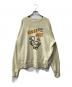 HUMAN MADE（ヒューマンメイド）の古着「TSURIAMI SWEATSHIRT（かもクルーネックスウェット）」｜ベージュ