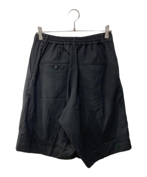 MAISON SPECIAL（メゾンスペシャル）MAISON SPECIAL (メゾンスペシャル) Triacetate Prime-Wide Shorts ブラックの古着・服飾アイテム