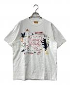 HUMAN MADEヒューマンメイド）の古着「EMBROIDERED T-SHIRT」｜ホワイト