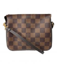 LOUIS VUITTON（ルイ ヴィトン）の古着「トゥルース・メイクアップ/アクセサリーポーチ」｜ブラウン