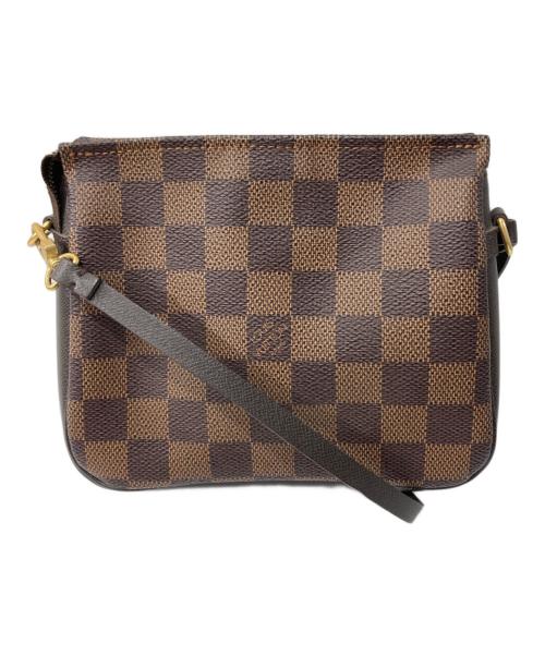 LOUIS VUITTON（ルイ ヴィトン）LOUIS VUITTON (ルイ ヴィトン) トゥルース・メイクアップ/アクセサリーポーチ ブラウンの古着・服飾アイテム
