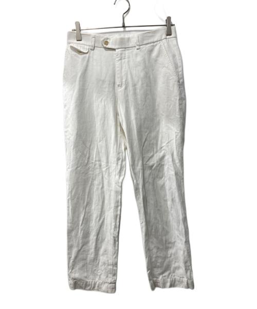 POLO RALPH LAUREN（ポロ・ラルフローレン）POLO RALPH LAUREN (ポロ・ラルフローレン) 90s－00s/ストレートパンツ ホワイト サイズ:28/30の古着・服飾アイテム