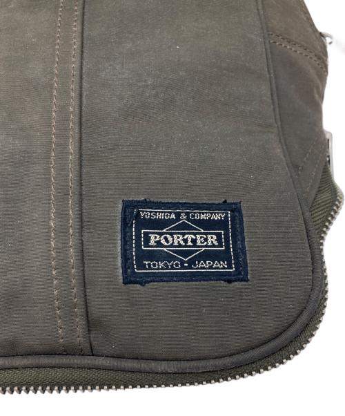 PORTER（ポーター）PORTER (ポーター) ハンドバッグ カーキの古着・服飾アイテム