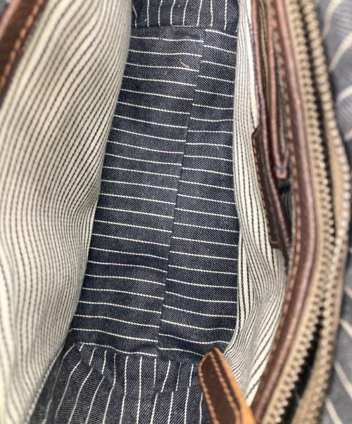 genten（ゲンテン）genten (ゲンテン) ミニレザートートバッグ ブラウンの古着・服飾アイテム