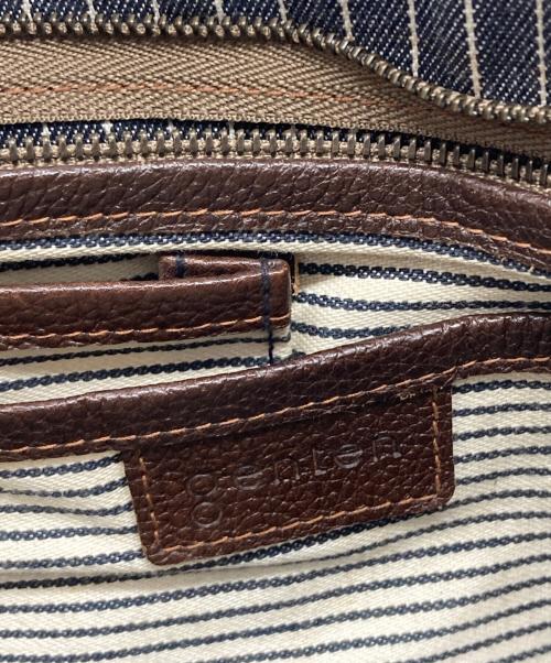genten（ゲンテン）genten (ゲンテン) ミニレザートートバッグ ブラウンの古着・服飾アイテム