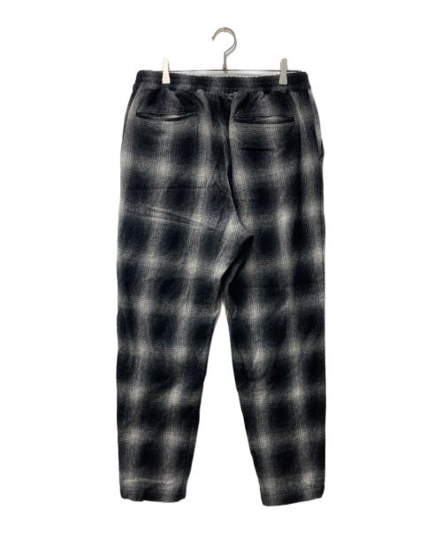 SOPH.（ソフ）SOPH. (ソフ) BAGGY TAPERED EASY PANTS/ウールパンツ ホワイト×ブラック サイズ:表記なしの古着・服飾アイテム