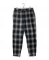 SOPH.（ソフ）の古着「BAGGY TAPERED EASY PANTS/ウールパンツ」｜ホワイト×ブラック