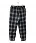 SOPH. (ソフ) BAGGY TAPERED EASY PANTS/ウールパンツ ホワイト×ブラック サイズ:表記なし：5000円