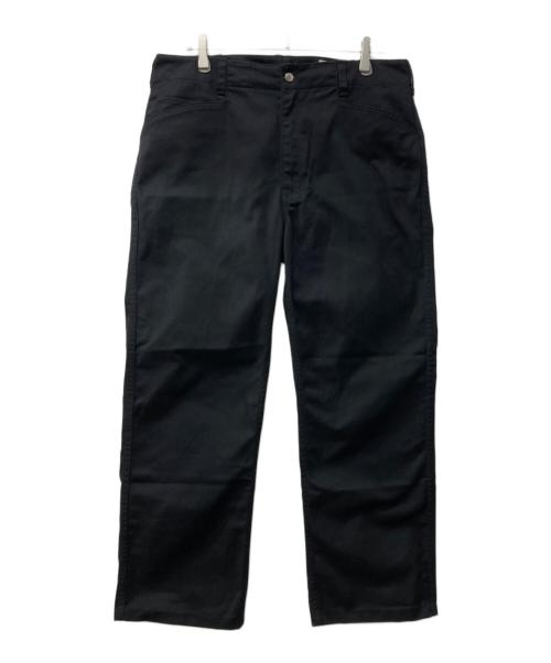 Schott（ショット）Schott (ショット) COTTON TWILLワークパンツ ブラック サイズ:34の古着・服飾アイテム