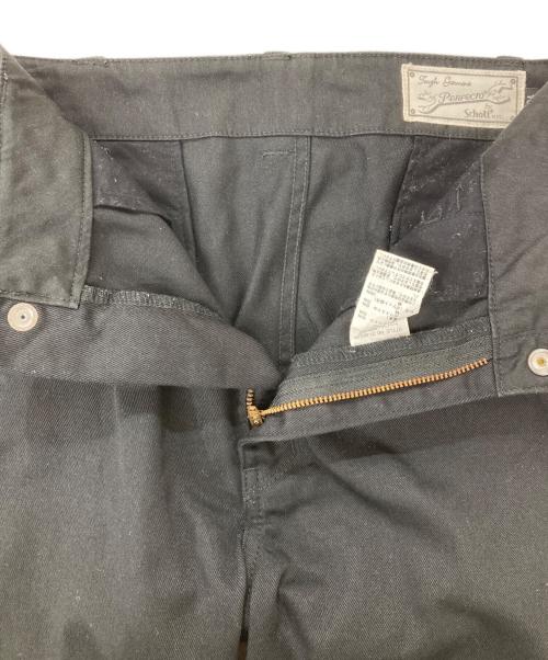 Schott（ショット）Schott (ショット) COTTON TWILLワークパンツ ブラック サイズ:34の古着・服飾アイテム