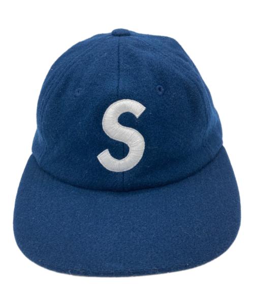 SUPREME（シュプリーム）Supreme (シュプリーム) Wool S Logo 6-Panel/キャップ ネイビーの古着・服飾アイテム
