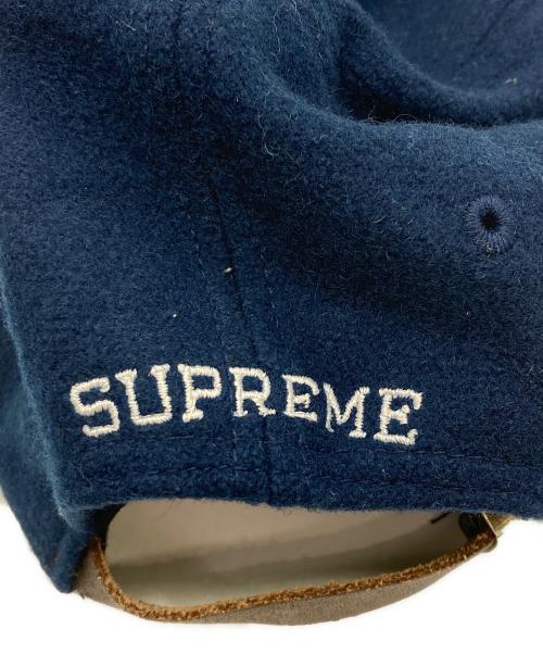 SUPREME（シュプリーム）Supreme (シュプリーム) Wool S Logo 6-Panel/キャップ ネイビーの古着・服飾アイテム