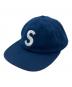 Supreme（シュプリーム）の古着「Wool S Logo 6-Panel/キャップ」｜ネイビー