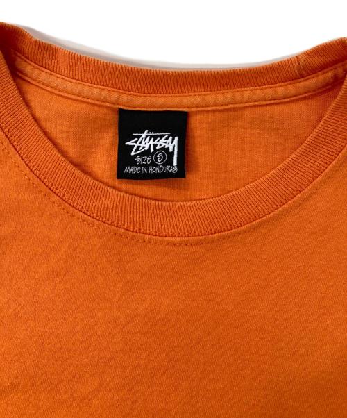 stussy（ステューシー）stussy (ステューシー) Mercury Tee/マーキュリーTee/半袖カットソー オレンジ サイズ:Sの古着・服飾アイテム