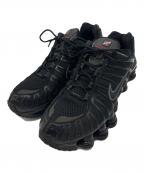 NIKEナイキ）の古着「ローカットスニーカー/SHOX TL」｜ブラック